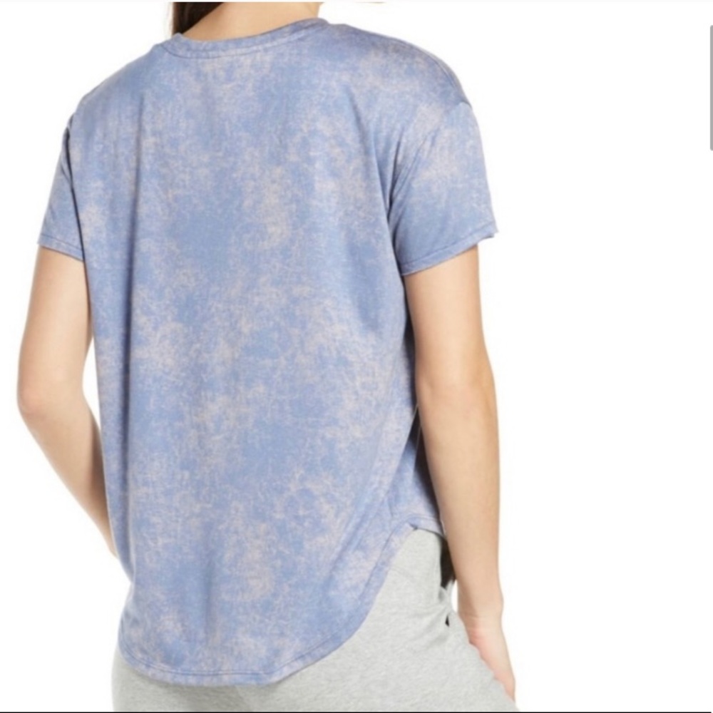 NWOT Zella Acid Wash Tee Nordstrom - Picture 3 of 3